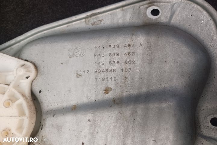 Macara geam spate dreapta electrica 1K4839462A 5M0839462 1K4839462A 5 - 3
