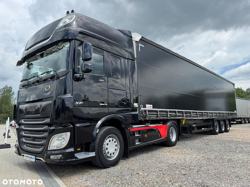 DAF XF 480 FT SSC + SCHMITZ VARIOS standard * DUZA NAVI * XENON * STANDARD * KLIMA POSTOJOWA * ZBIORNIKI 1435 l - 18