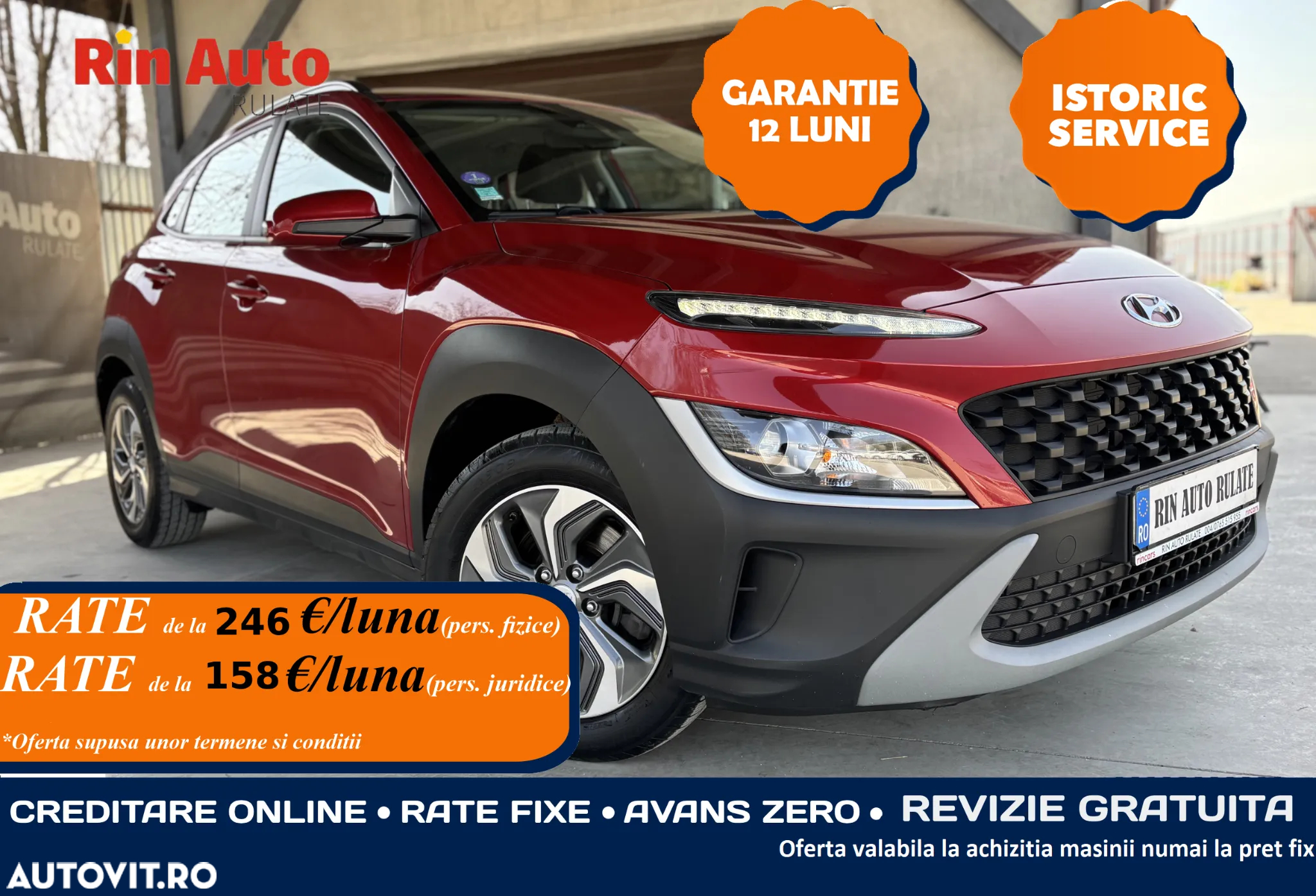 Hyundai KONA Hybrid 1.6 GDI 141 CP 2WD 6DCT Highway - 2