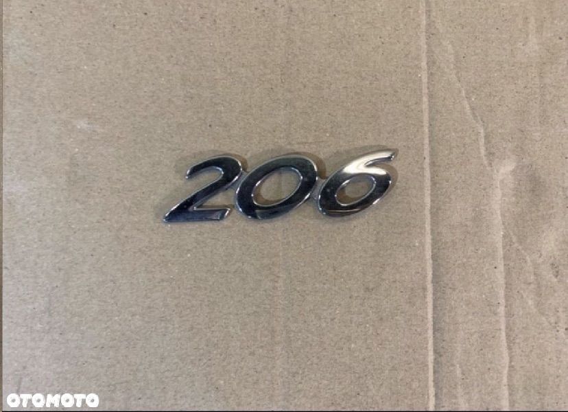 Emblemat znaczek napis peugeot 206 , 307 , 407 - 3