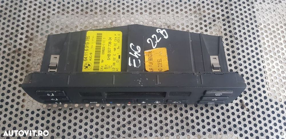 Panou Modul Climatronic BMW E46 Livram Oriunde In Tara - 3