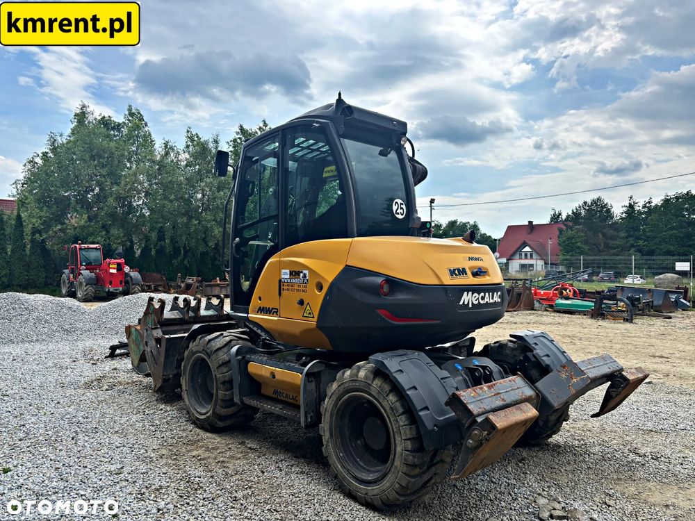 Mecalac 9 MWR KOPARKA KOŁOWA 2019R. | MECALAC 11 KOMATSU PW 98 TEREREX TW 95 110 WACKER NEUSON 100 YANMAR - 17