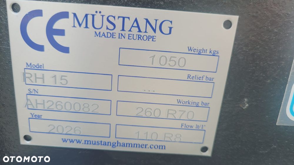 Szczęka wyburzeniowa, HAMMER MUSTANG RH 15 gryzak, hydrauliczna obrotowa - 3