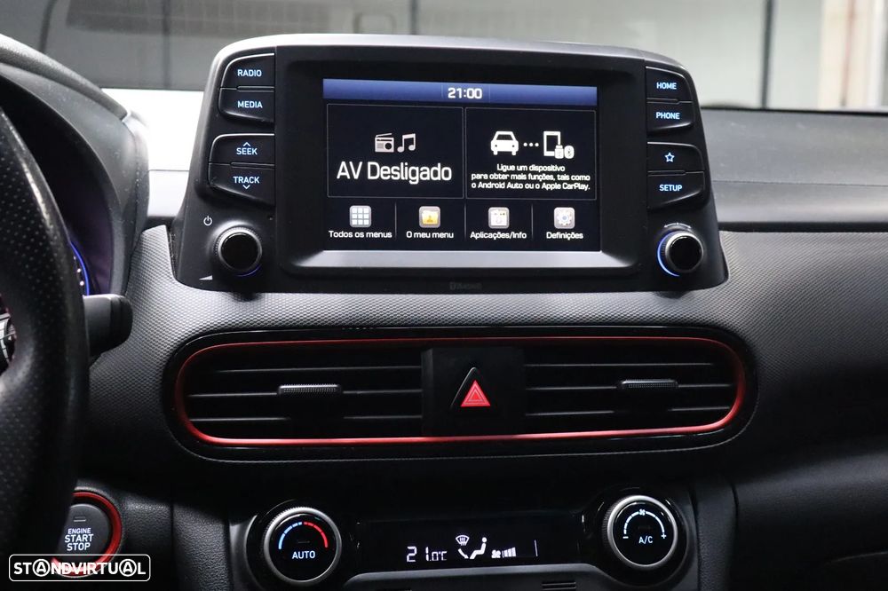 Hyundai Kauai 1.0 T-GDi Premium Pele/Tec Ver.+Nav+Vision - 25