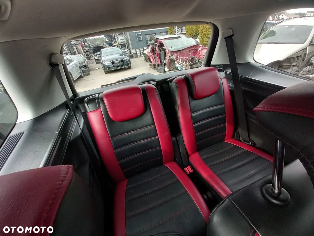 VW SHARAN II 7N FOTELE KANAPA KOMPLET 3 RZĄD 7 OSOBOWE PRZEKŁADKA - 9