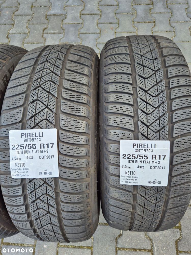 Opony Pirelli 225 55 R17 RUN FLAT - 3
