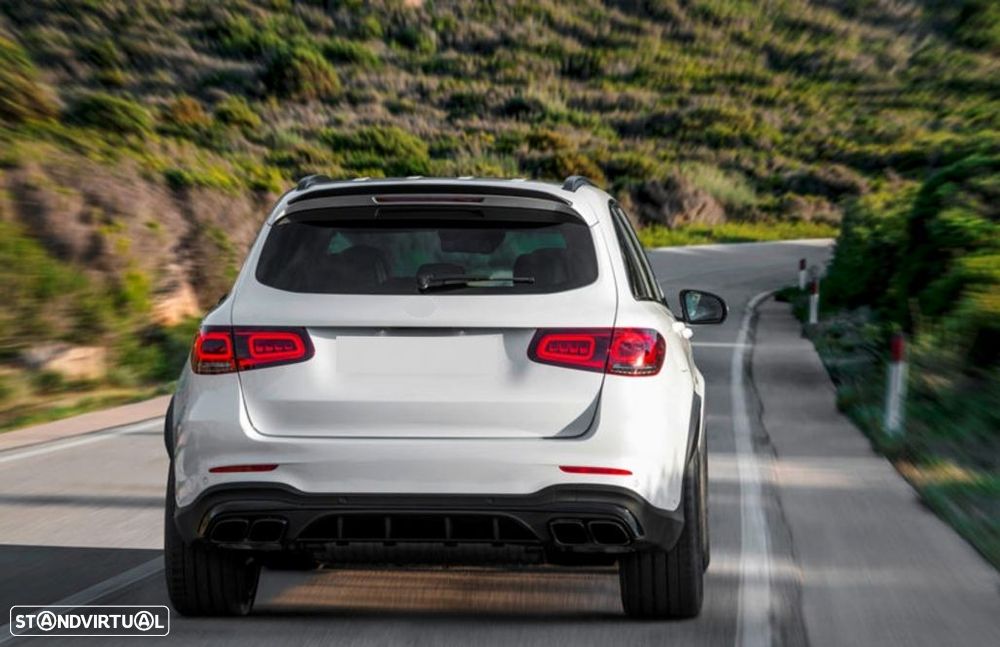 Difusor com Ponteiras Mercedes GLC SUV X253 (2020 em diante) - 8