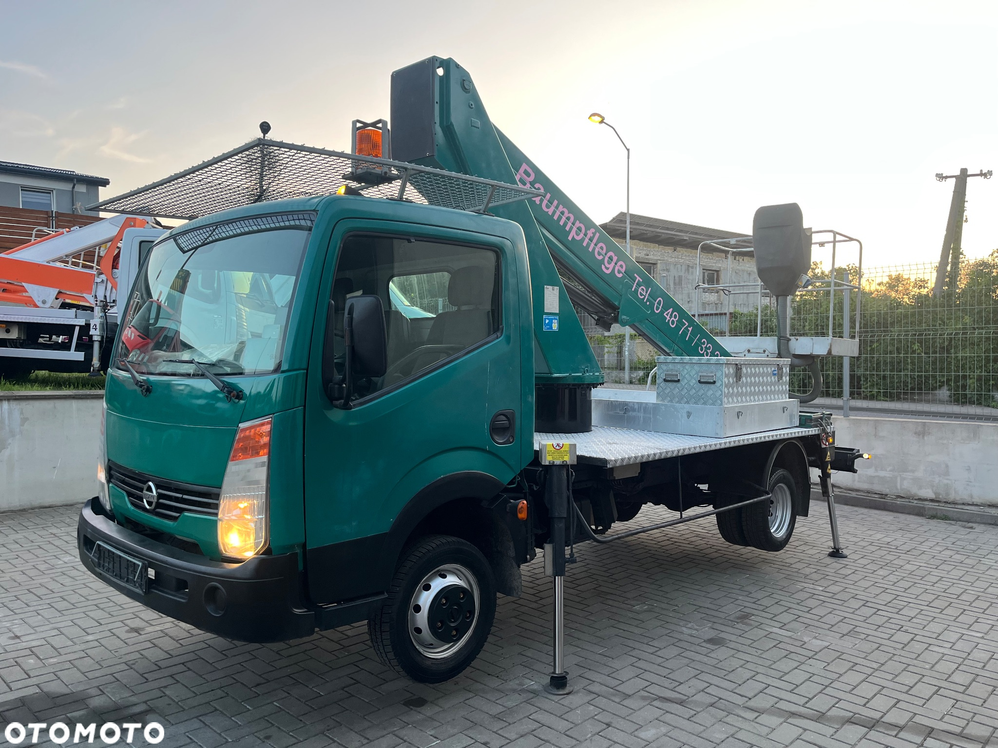 Nissan Podnośnik Koszowy GSR 179 Pełna Hydraulika Góra dół Zwyżka Kosz Izolowany! Jak Ruthmann Wumag Multitel - 9