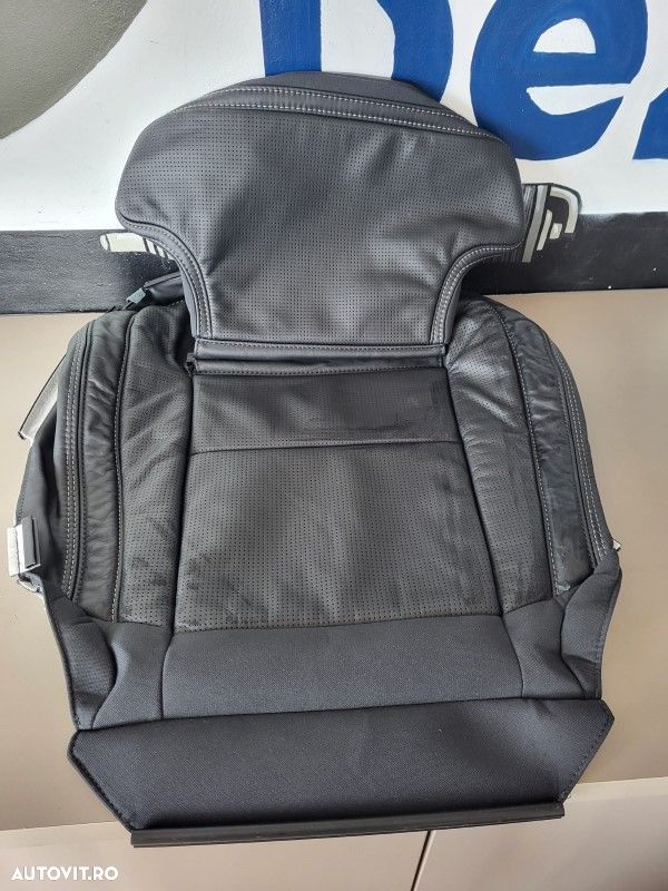 Husa scaun piele perforata cu ventilatie si incalzire NOU VOLVO XC60 32248471 - 1