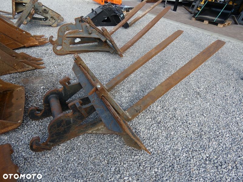 Widły do koparki Verachtert CW10 Oryginalne - 2