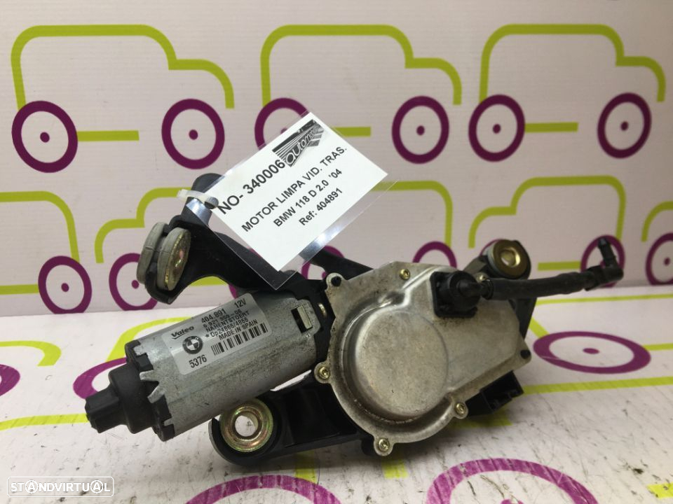 Limpa Vidros Traseiro BMW 118 D	2.0 122 Cv de 2004	- Ref : 404891	- NO340006 - 3