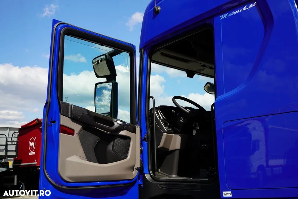Scania S 450 / SOLO / CORTINĂ / 6x2 / ACOPERIȘ RIDICABIL / PUNȚĂ RIDICABILĂ / - 24