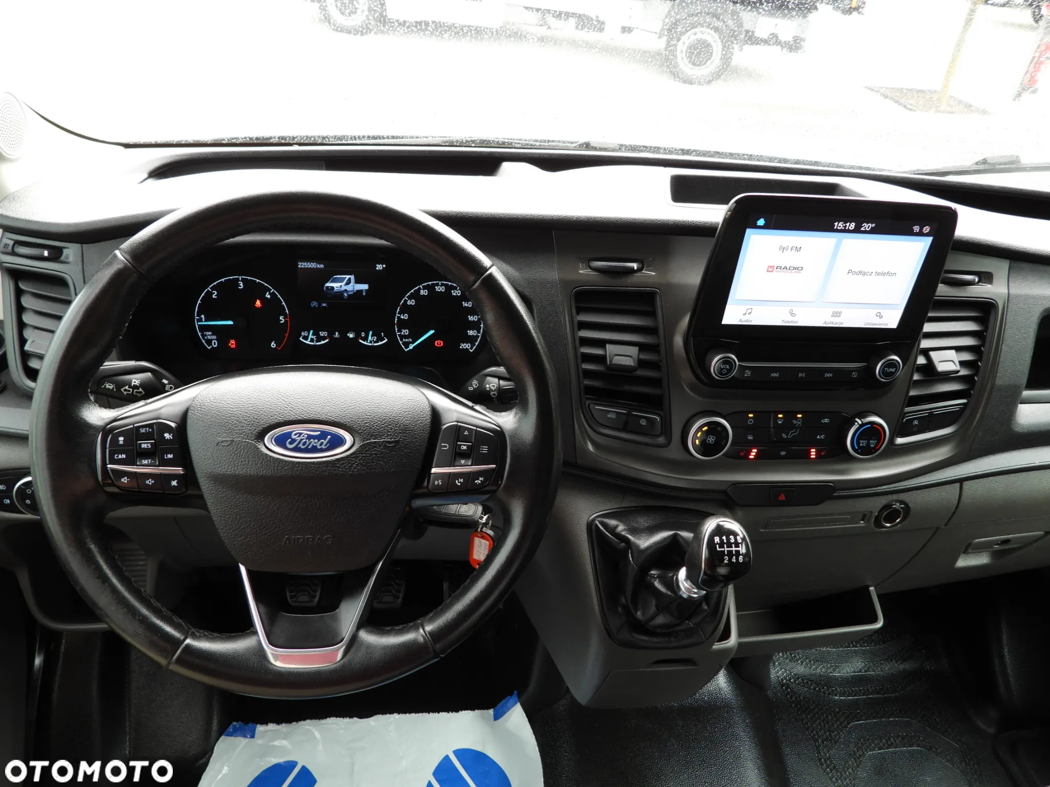 Ford TRANSIT  PLANDEKA 10 PALET WEBASTO TEMPOMAT LEDY PNEUMATYKA KLIMATYZACJA 160KM [ M38701 ] - 27