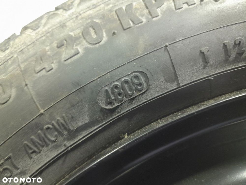 VOLVO XC60 KOŁO DOJAZDOWE ZAPASOWE DOJAZDÓWKA 125/80 R17 5X108 31302356 - 3