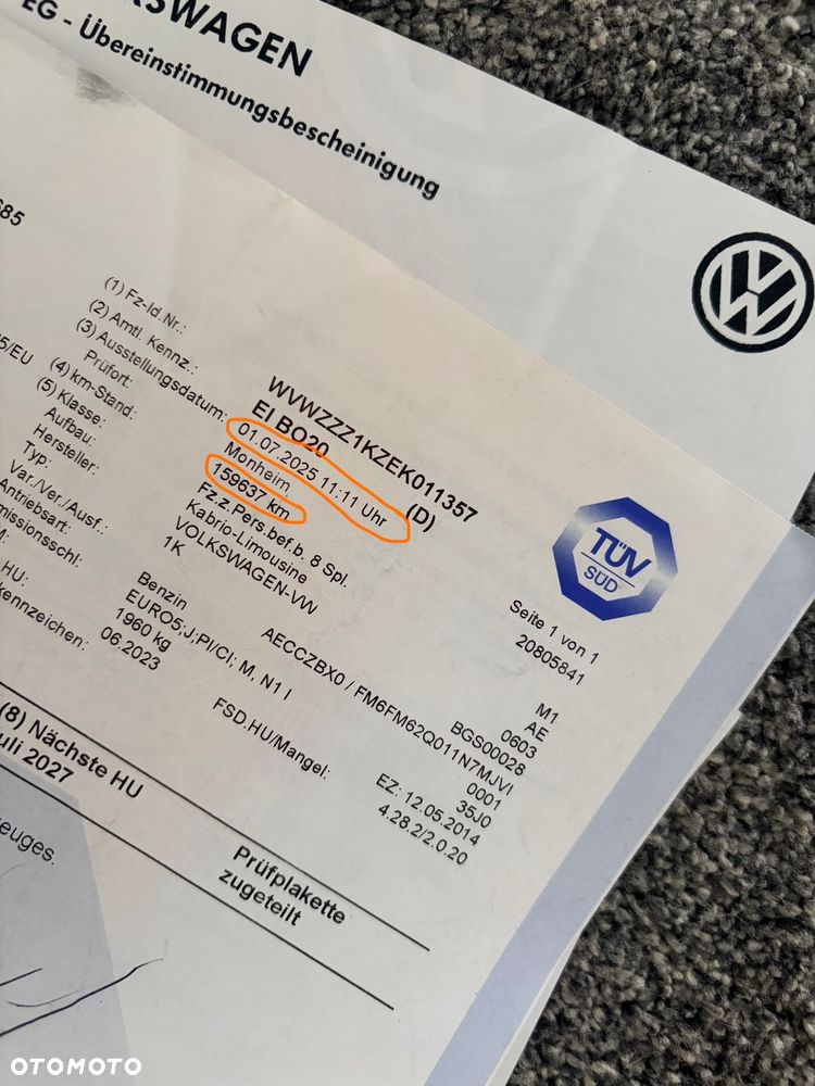 Volkswagen Golf Cabrio - 19