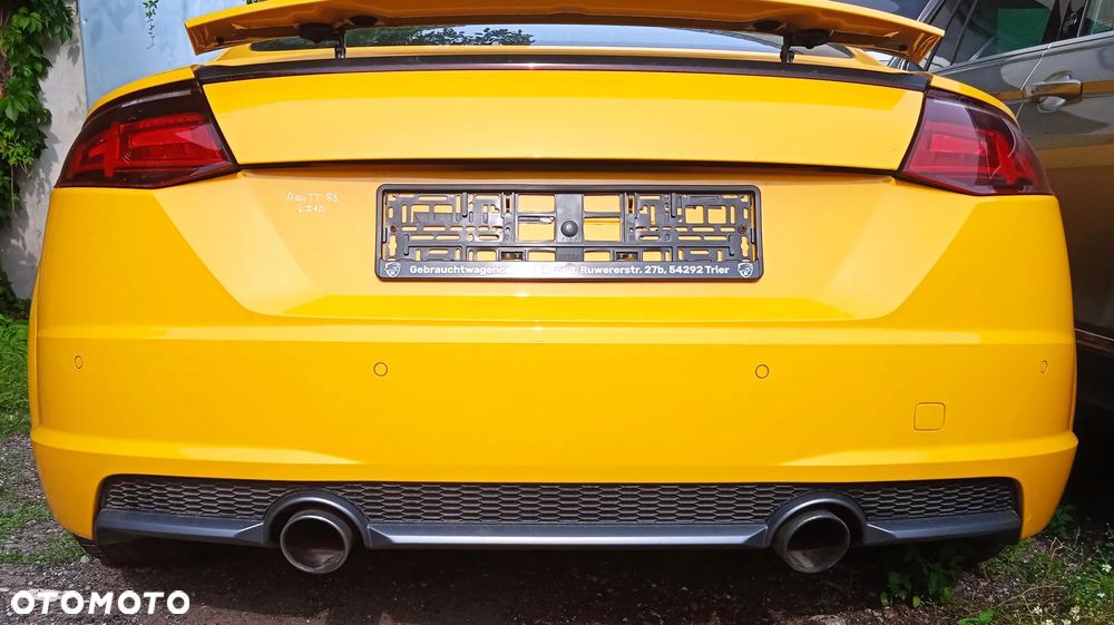 Zderzak tył Audi TT 8S 2015- kod lakieru żółty LZ1A czerwony LY3U - 9