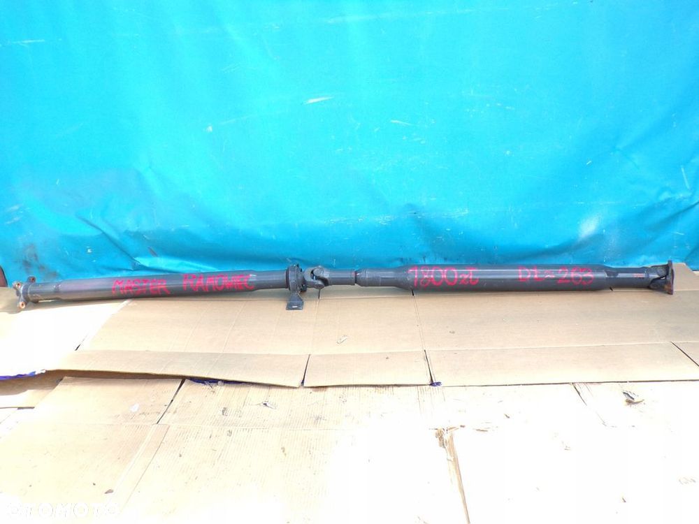 MASTER MOVANO NV 400 2.3 DCI WAŁ NAPĘDOWY NA TYŁ NOWY DŁUGOŚĆ OK.263cm - 6