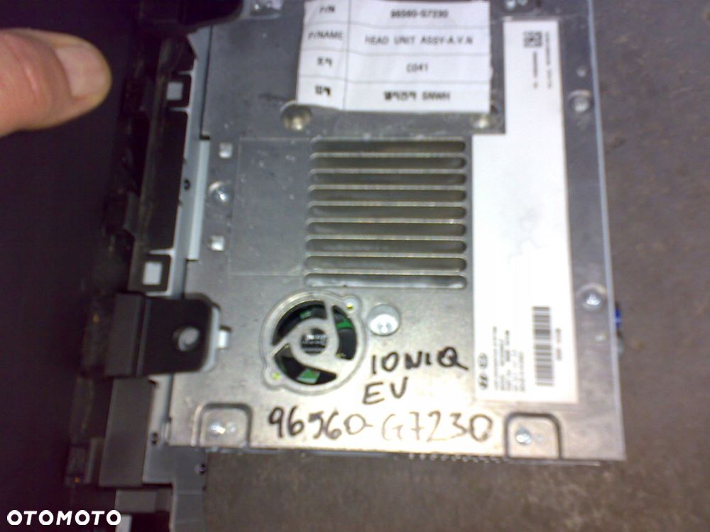 hyundai ioniq lift elekt. 2019 2021 radio nawigacja navi gps - 2