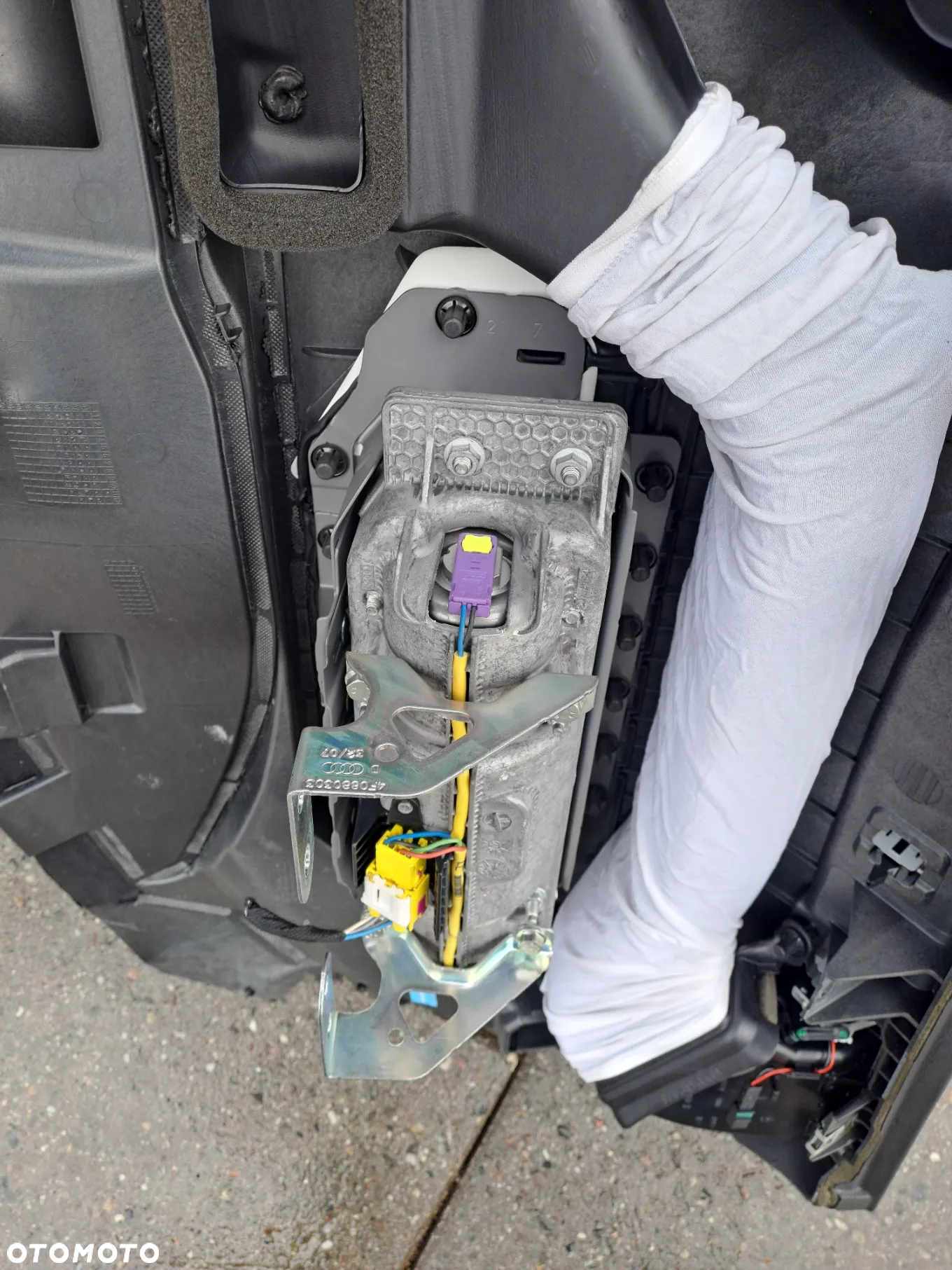 Audi A6 C6 deska rozdzielcza kokpit poduszki pasy sensor kurtyny i inne EU - 8
