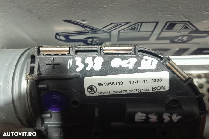 Ansamblu stergatoare parbriz volan pe stanga 3397021684 5E1955119 339 - 3