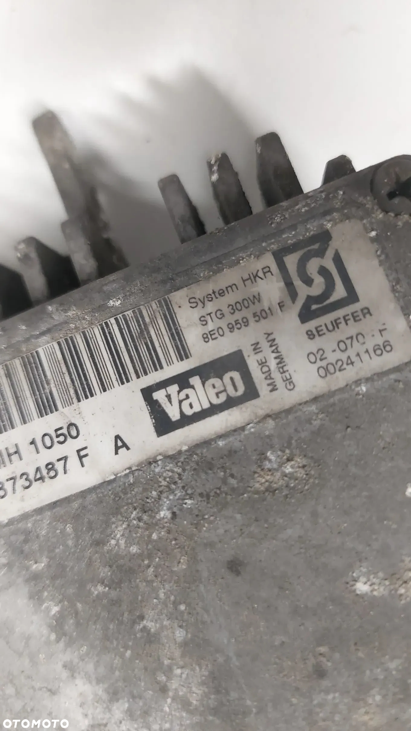 WENTYLATOR MODUL AUDI A4 B6 B7 SLASK WYSYLKA - 2