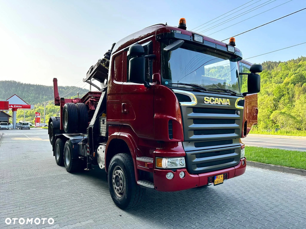 Scania R480 6x6 DO DREWNA