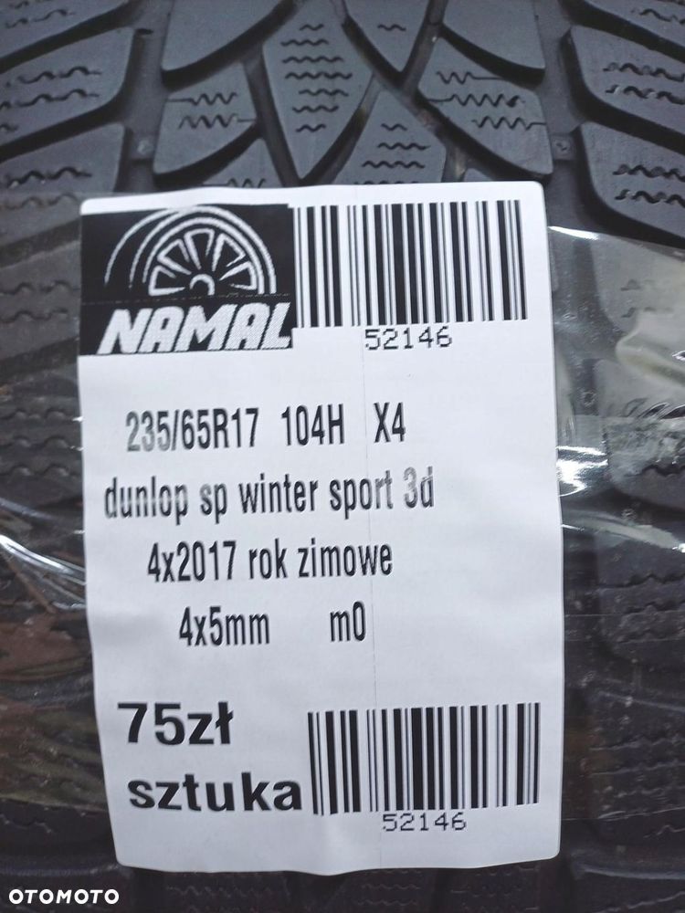 4x 235/65r17 dunlop opony zimowe 52146 - 11