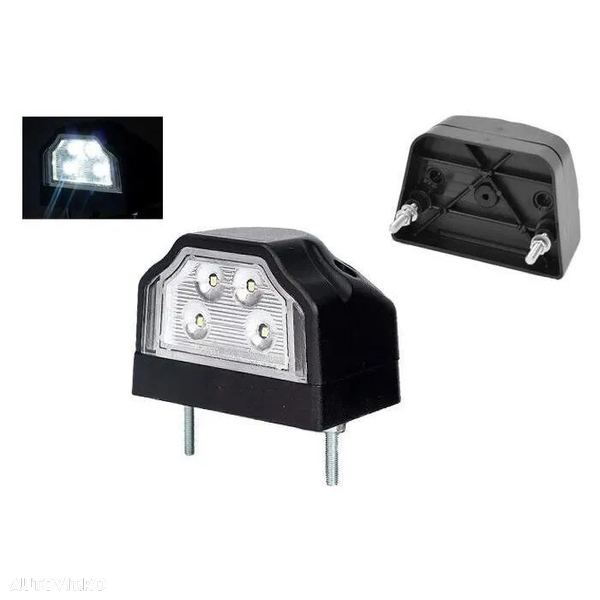 Lampi led iluminare numar inmatriculare