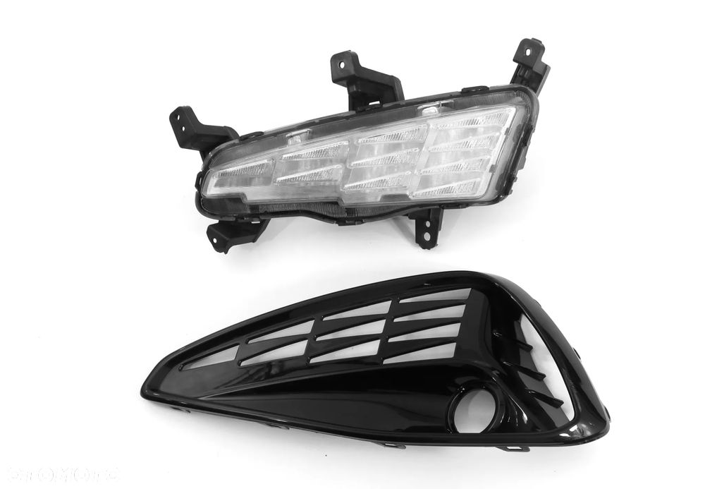 HYUNDAI i30 III Lift 2020 - 2024 Lampa DRL LED zaślepka zderzak L ORYGINAŁ - 1
