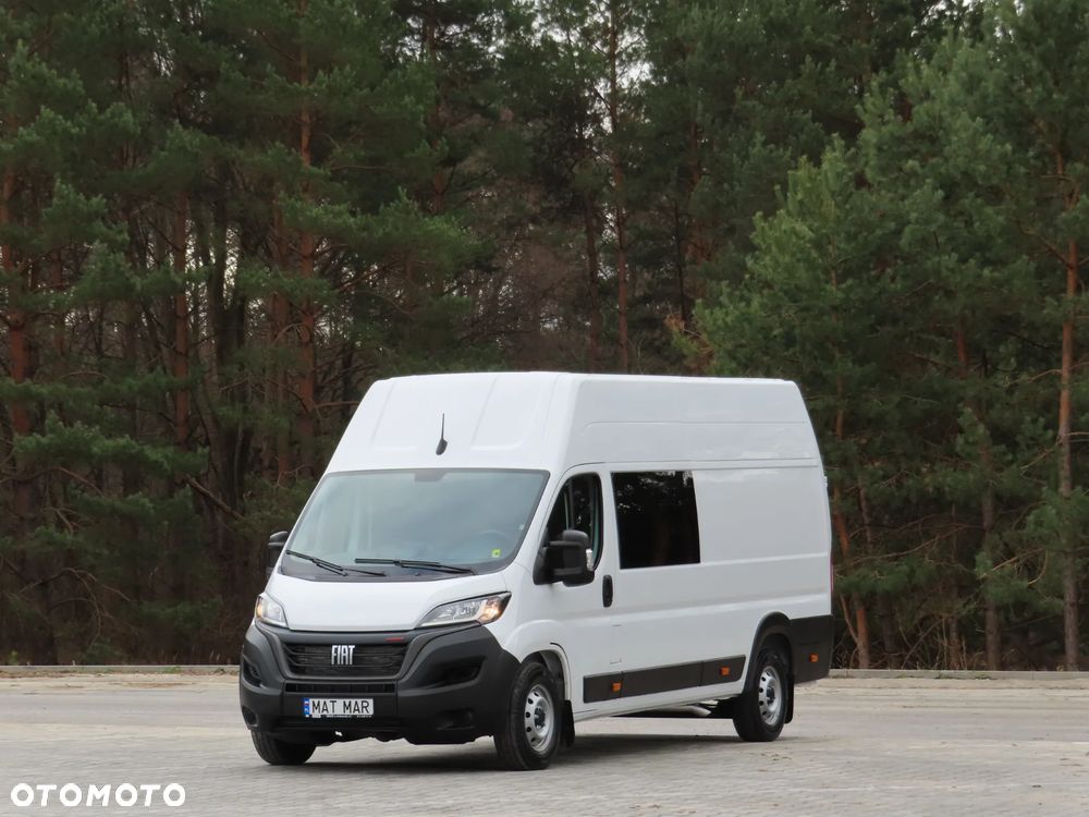 Fiat Ducato MAXI seria 8 MIXTO Doka Brygadowy Dubel 7-Mio Osobowy+1170 Kg Ładowności DMC 3500 Kg Rozstaw Osi 4035 mm Furgon L4H3 2.2 MultiJet3 H3-POWER 160 KM Android Auto/Carplay Serwis ASO Do Ostatniego Kilometra Gotowy Do Pracy STAN JAK NOWY POLECAM - 1