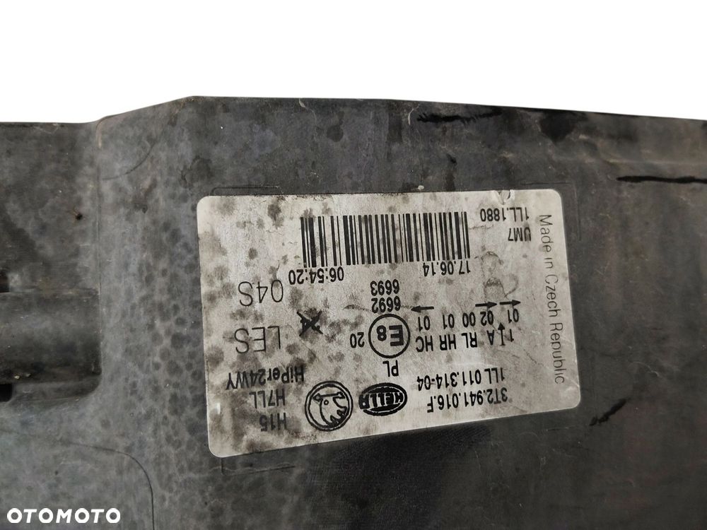 LAMPA PRAWY PRZÓD SKODA SUPERB II LIFT (2013-2015) 2.0 TDI 140KM 3T2941016F UK - 1