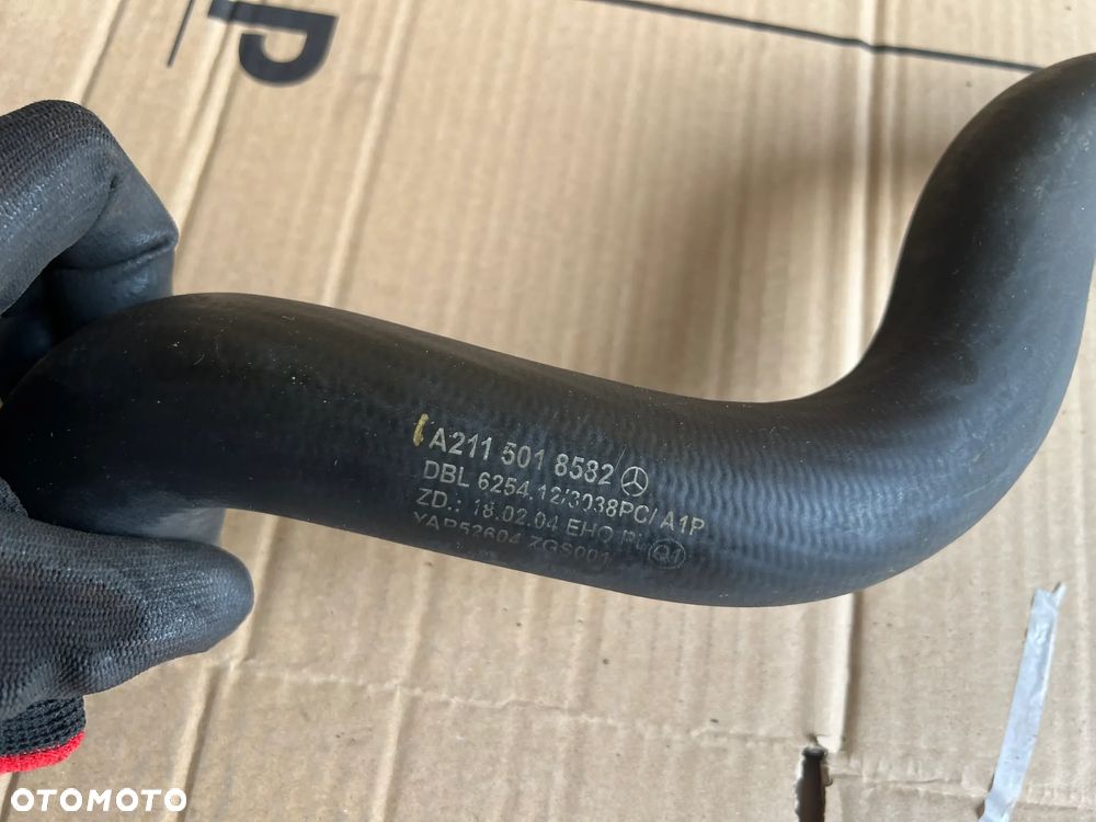 Przewód wąż wody rurka Mercedes E Klasa W211 2.2 CDI Lift A2115018582 - 5