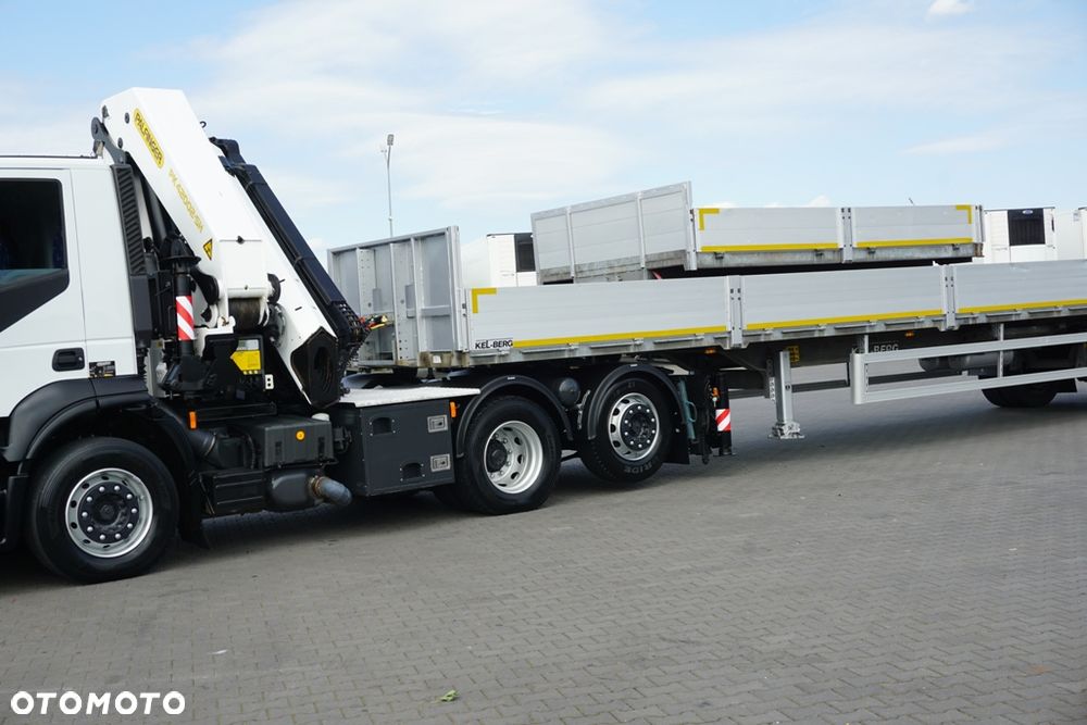 Iveco STRALIS / 260E36 / 6 X 2 / HDS PALFINGER PK 42 002 SH-E / WYSIĘG 17 M - 31