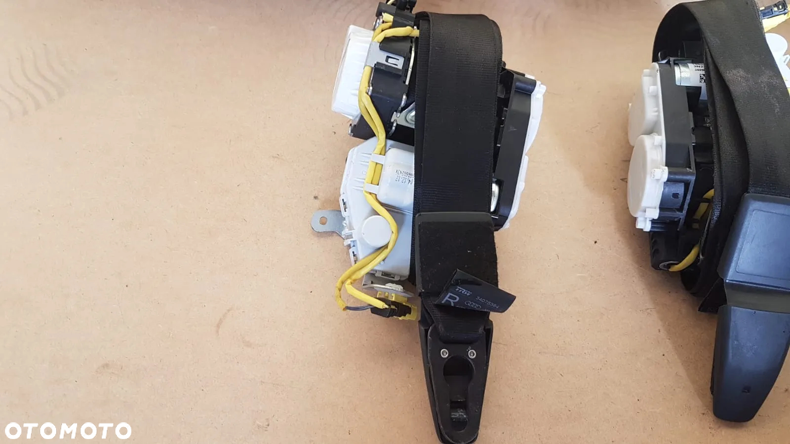 AUDI A6 4G9 PASY BEZPIECZEŃSTWA Z NAPINACZEM  PRZÓD TYŁ PRAWY LEWY 4G8857706E 4G8857705C SPRAWNE - 10