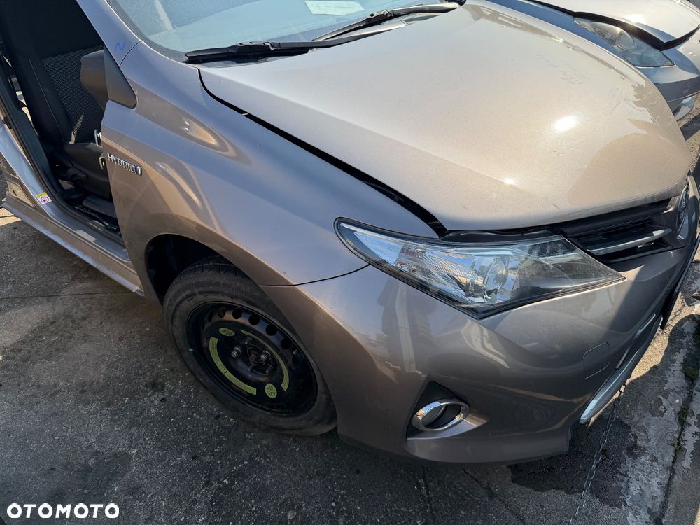 Toyota Auris II 1.5 Hybryda 12-15 Przód Kompletny Zderzak Maska Lampy Pas - 2