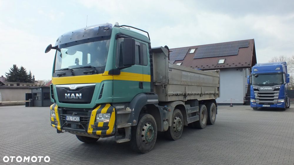 MAN MAN TGS  8X4 wywrotka 3-str  2016r, - 2