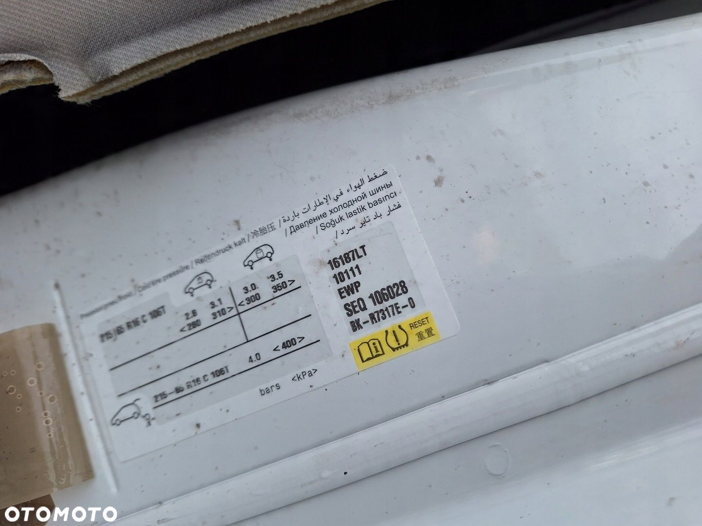 JUMPY SCUDO EXPERT 3 III PROACE II VIVARO C SŁUPEK LEWY PRAWY PAS TYŁ TYLNY - 15