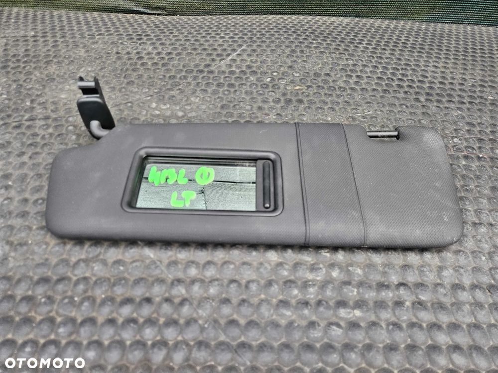 Daszek Słonecznik 8K0857551 8K0857552 Czarne S-Line Oslona Przeciwsloneczna Haczyk Lewa Prawa AUDI A4 B8 - 4