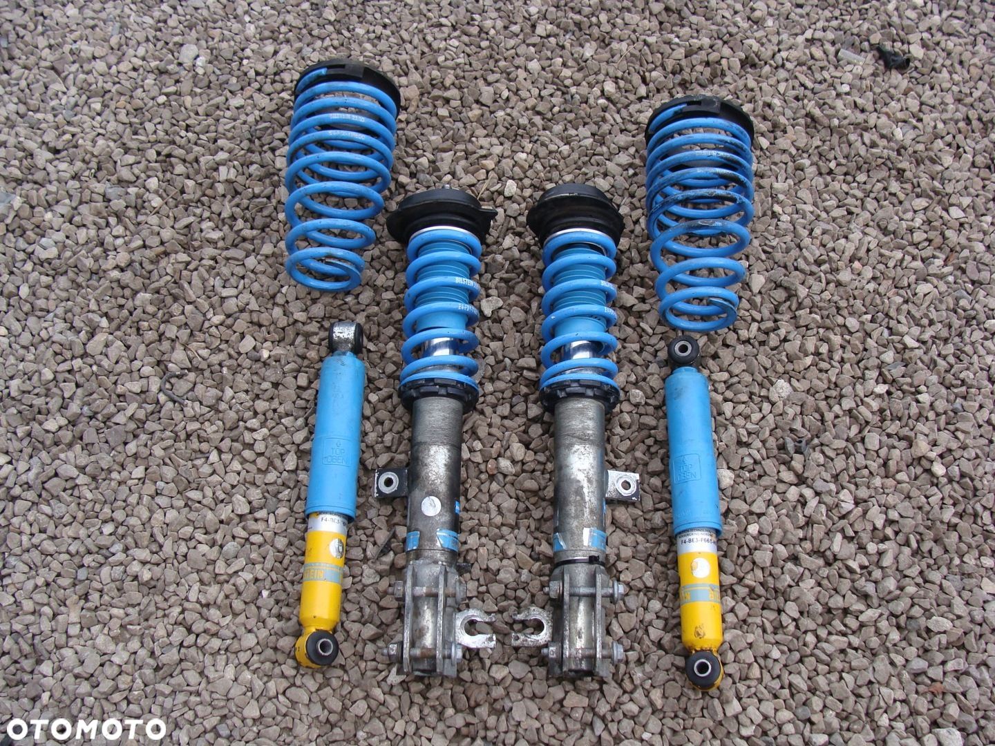 AMORTYZATORY KOMPLET SPRĘŻYN BILSTEIN B8 GWINT FIAT 500 ABARTH - 1