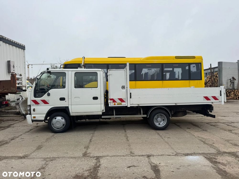 Isuzu NPR P35 Wywrotka Tylko 48 tys Opony Michelin Jak Nowe Brygadówka Dobelkabina Doka Dubelkabina - 6