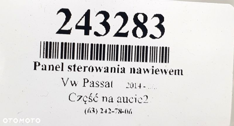 VW Passat B8 Panel Sterowania Nawiewem 5G0907044CJ - 3