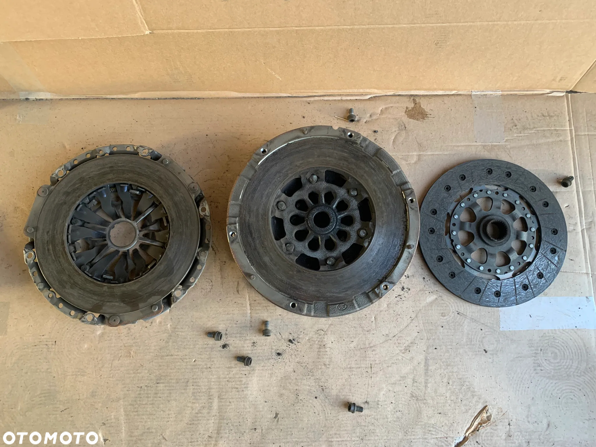 Sprzęgło tarcza docisk koło dwumas dwumasa LUK Audi A4 B8 A5 2.0 TFSI 0B1141031K 0B1141026D - 3