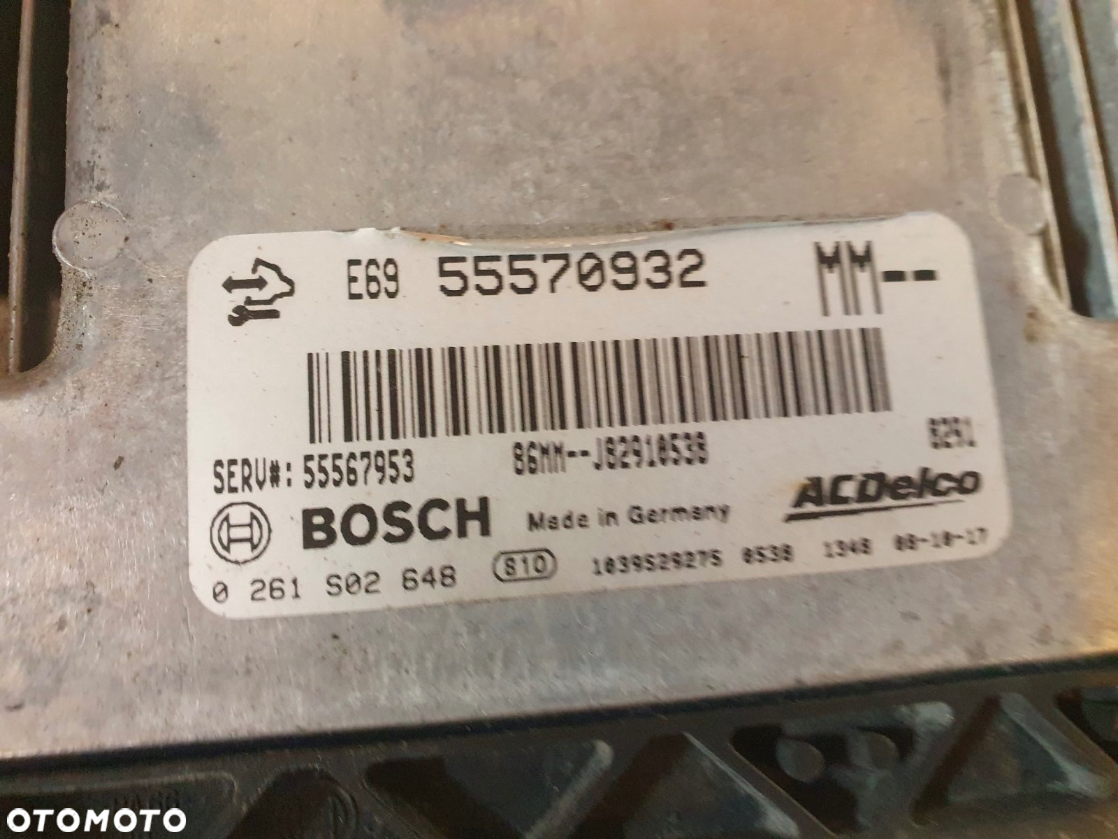 KOMPUTER STEROWNIK SILNIKA OPEL 2.0 T 0261S02648 - 2