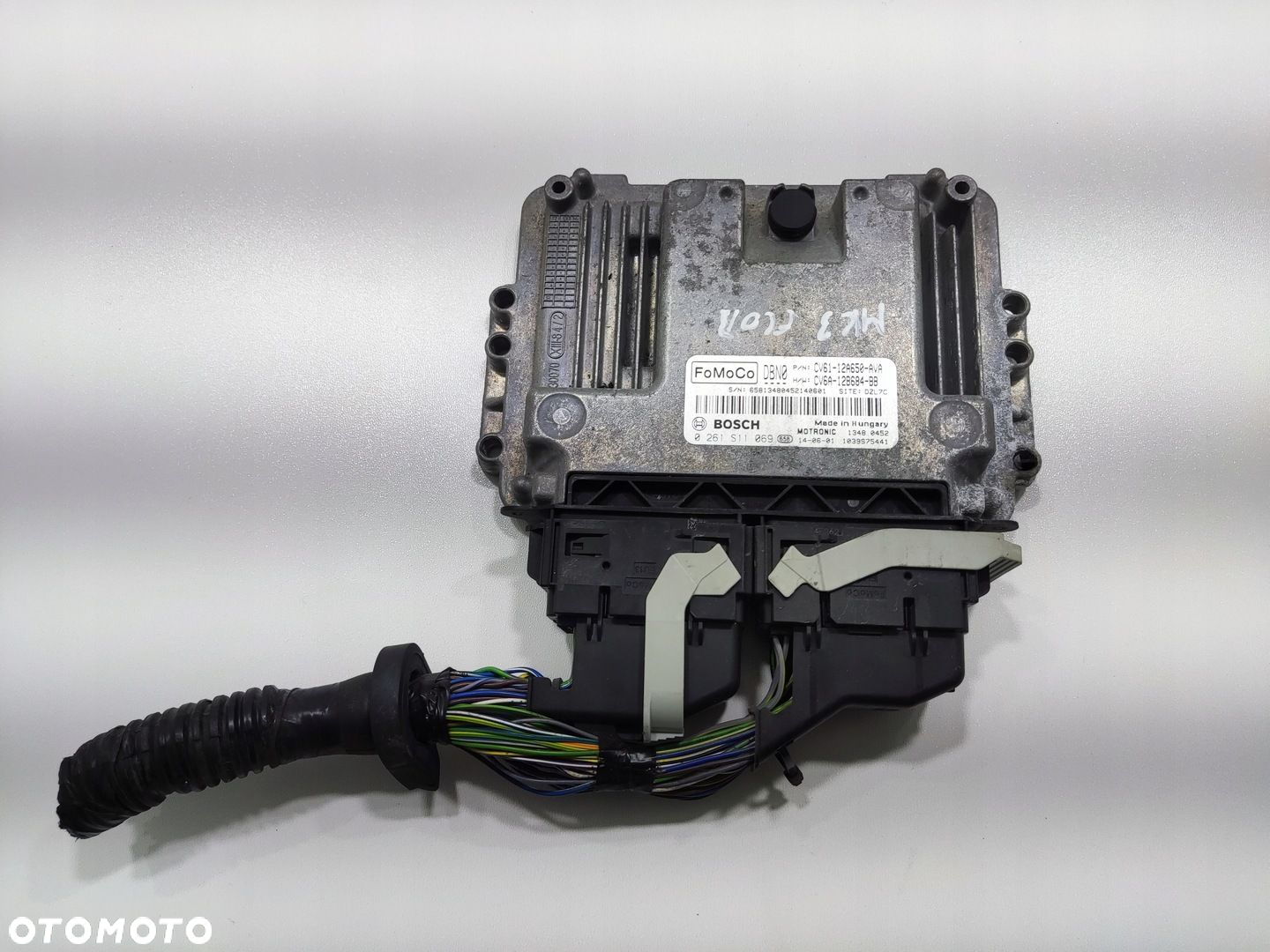 KOMPUTER STEROWNIK SILNIKA FORD FOCUS MK3 III 1.0 ECOBOOST CV61-12A650-AVA - 2