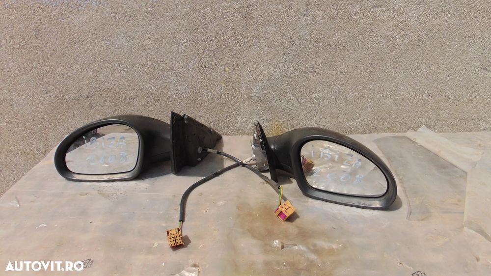 Oglinzi electrice stanga/dreapta Seat Ibiza an 2002-2009 - 1