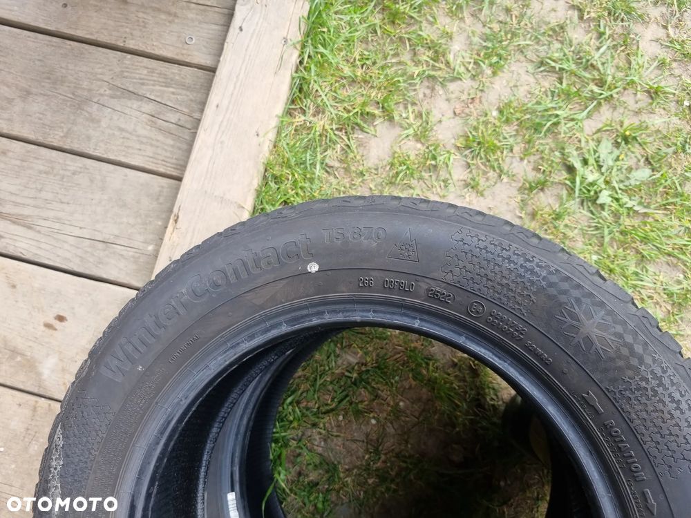 Opony CONTINENTAL WINTER CONTACT TS870 185/65r15 88t 2022r,2x5,8mm db stan - 7