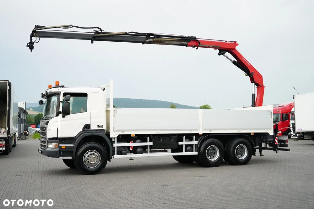 Scania / P 360 / 6 X 4 / SKRZYNIOWY + HDS / HMF 1730 K3 / RETARDER / ROTATOR / PILOT - 3