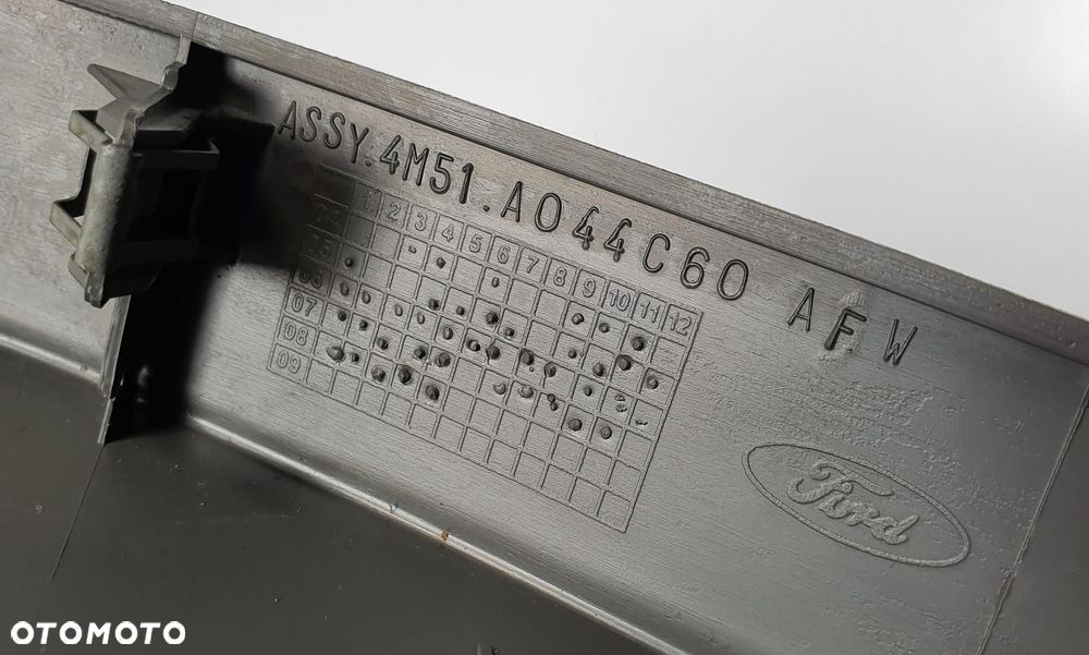 ZAŚLEPKA AIRBAG FORD FOCUS MK2 4M51-A044C60-AF - 4