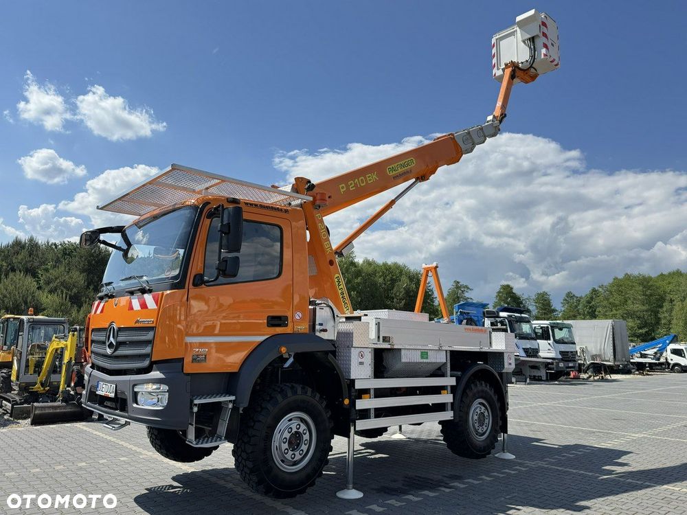 Mercedes-Benz Atego 718 E6 4x4 Zwyżka PALFINGER P210 BK Podnośnik Koszowy - 5