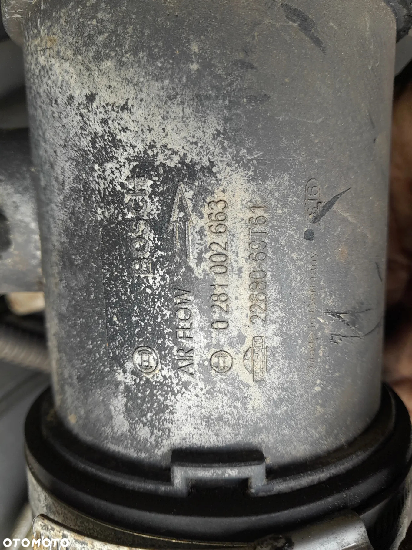 Obudowa filtra powietrza z przepływomierzem Nissan Atleon - 2